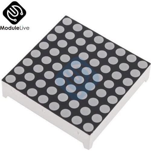 8x8 8*8 3 mm 3mm Dot Matrix Display Bright Red LED Display Common Anode 40mW