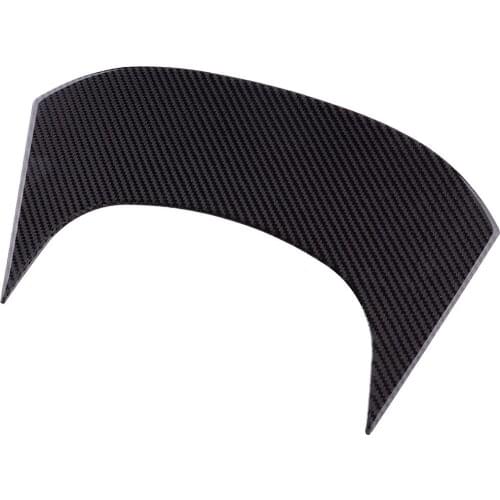 Car Carbon Fiber Black Rear Center Trim Sticker Fit for Chevrolet Corvette C7 2014 2015 2016 2017 2018 2019