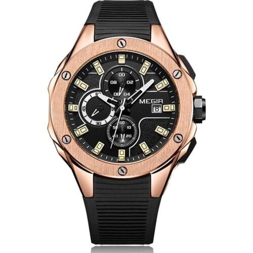 Top Brand New Mens Quartz Watches Waterproof Sport Military Wristwatches Silicone Belt Watch for Men Clock Relogio Masculino