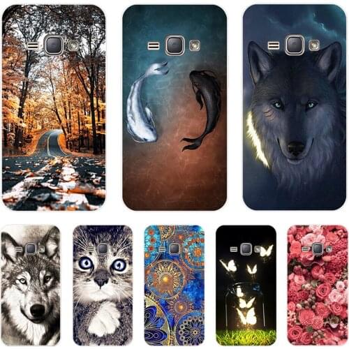 Case For Samsung Galaxy J1 2016 J120 J120F SM-J120F Soft TPU Back Cover Case For Samsung Galaxy J1 360 Full Protective Printing