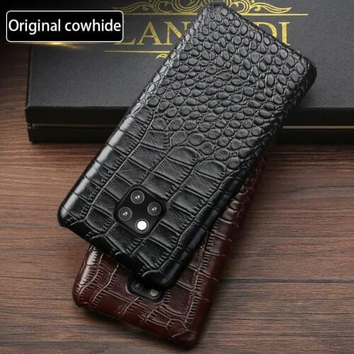 Phone Case For Huawei Mate 20 10 9 Pro P10 P20 Lite Crocodile Texture Soft TPU Edge Cover For Honor 8X Max 9 10 Nova 3 3i capa