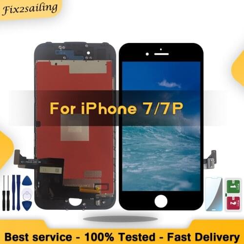 AAA Quality LCD Display For iPhone 7 7 Plus 8 8 Plus LCD Display Touch Screen Assembly Replacement Good 3D touch