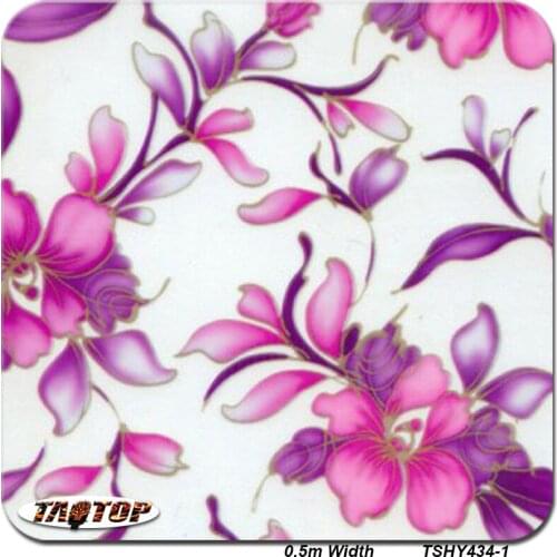 Hydrographic Printed Film TSHY434-1 0.5M * 20M Hydro Film PVA Film Water Transfer Printing Film