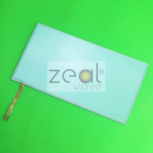 Free Tracking New 7 Inch 4 Wire Resistive Touch Screen 170*93mm 169*92mm GPS Panel Glass 170*92mm
