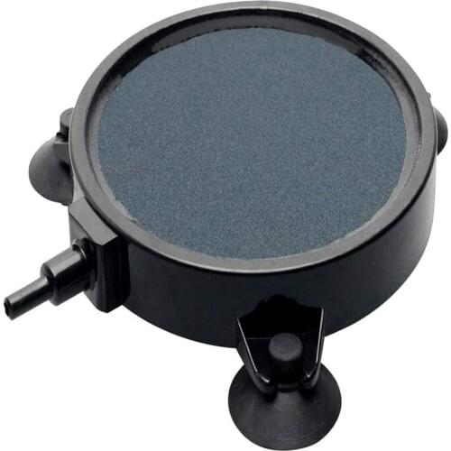 10CM Aquarium Air Stone Disc Fish Tank Bubbler Diffuser with 3 Suction Cups for Hydroponics Pond Aquarium Air Pump Accessories