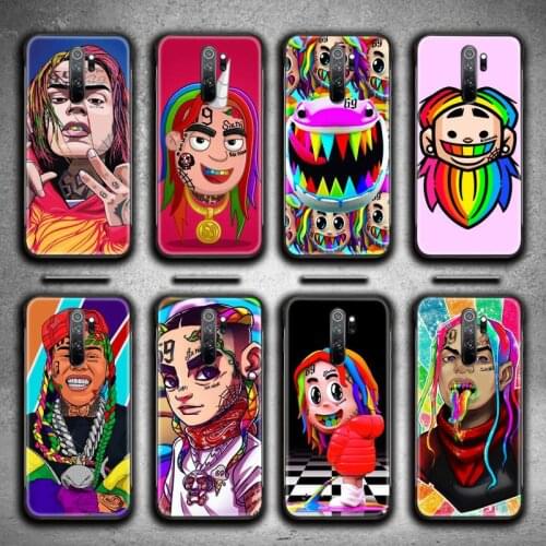 Tekashi 6ix9ine SixNine 69 Rapper Phone Case for Redmi Note 9 8 8T 8A 7 6 6A Go Pro Max Redmi 9 K20 K30 Pro