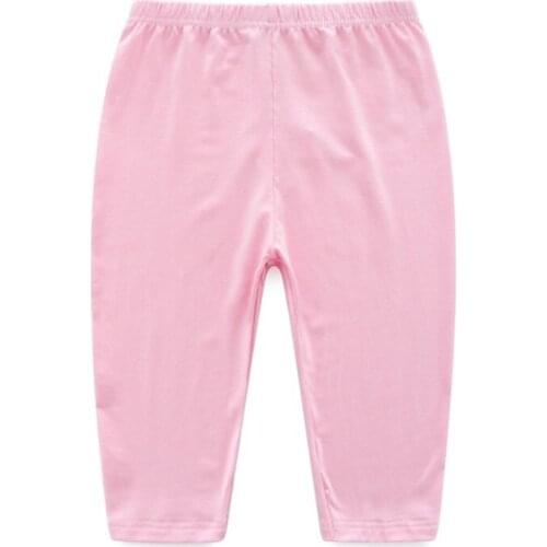 Girls Pure Cotton Pants Soft Ventilate Pant Childrens Comfortable Pants Trousers