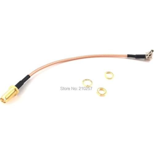 1pcs Sma Female Conenctor to Crc9 Coaxial Cable RG316 15cm For Huawei 3G 4G Modem
