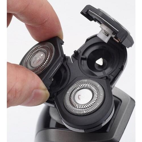 Replacement Shaver Heads Kemei KM-1000 Electric Shaver 5D Independently Floating Head Waterproof Stainless Steel Razor Bl