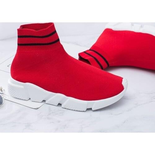 2020 High Top Running Shoes unisex Sock Sneakers Men Lightweight Jogging Trainers Outdoors Sport Shoes zapatillas lona mujer
