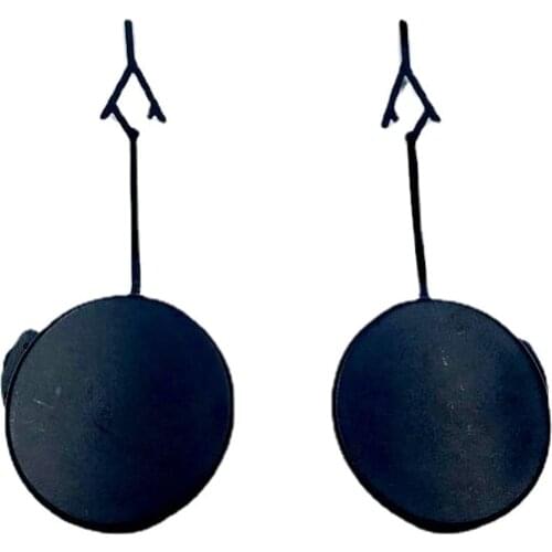 Cafoucs for Porsche Cayenne 2015 2016 2017 Front bumper Towing Eye Cap Covers