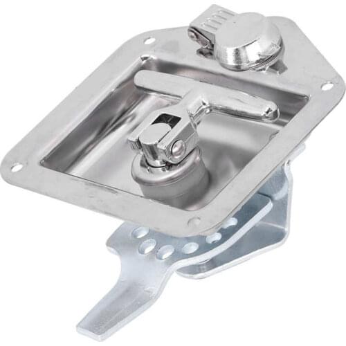 Motorhome Door Lock Car Door Lock Handle Stainless Steel with 2 Keys Replacement for RV Houseboat Camper Toolbox