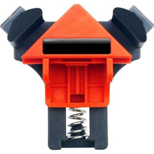 4pcs Woodworking 90 Degree Right Angle Clamp Clip ABS Quick Picture Frame Corner Clamp