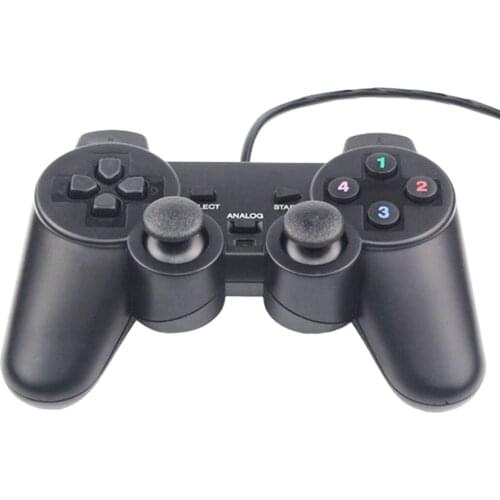 10pcs/lot Wired USB 2.0 Gamepad Joystick for Sony Playstation 3 PS3 PC Laptop Game Sole Game Controller