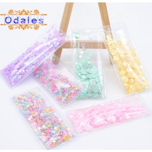 12Pcs Sweet Korean Women Hair BB Clips Appliques Square Transparent Hairpins Shell/Snowflake Sequin Barrette Patches Accessories