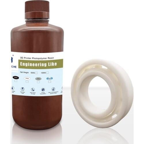 Free Shipping ABS-Like Resin 3D photopolymer resina for DLP lcd 3D printer 1000g