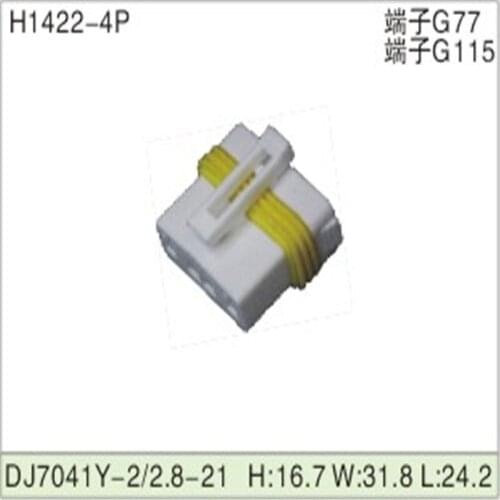 Free shipping 500pcs DJ7041Y-2/2.8-21 4Pin AMP Car Electrical Wire Connectors for VW,BMW,Audi,Toyota,NISSAN AND other