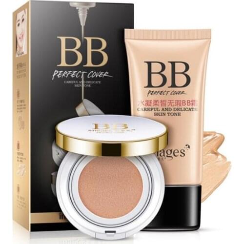 Brand Flawless Skin makeup set,Air Cushion Fashion cosmetics kit,Anti-wrinkle BB Cream,Repair face skin foundation BB&CC Cream