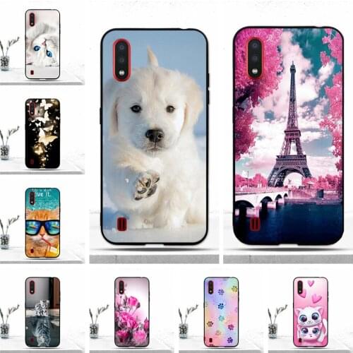 For Samsung Galaxy A01 2020 Case Silicone Soft TPU Phone Case For Samsung A01 2020 A 01 A015F Case Back Cover Funda Capas Bumper