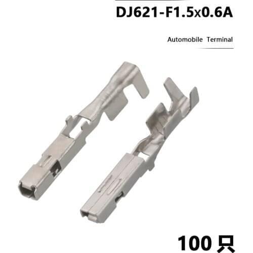 DJ621-F1.5*0.6A brass H62Y terminal car male female Connector cable housing Connector automotive plug