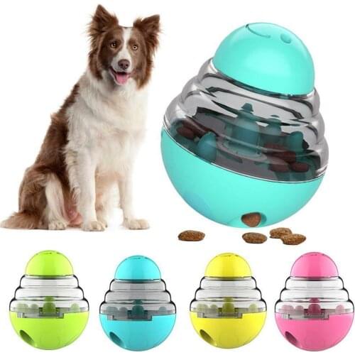 Dog Interactive Toy Cat Food Treat Ball Pet Shaking Leakage Slow Food Feeder Container Puppy Bowl Pet Tumbler IQ Training Toys