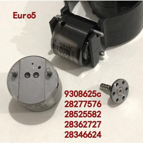 4pcs Valves Fit For Delphi Euro5 Common rail fuel injector nozzle control valve 28277576 9308z625c 28362727 28525582 28346624