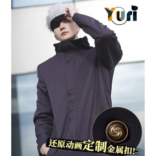 Limit Jujutsu Kaisen Yuji Itadori Gojo Satoru Clothes Costume Cosplay Role Play Anime Mens Clothing Thoughtful Cos Fan Gift C