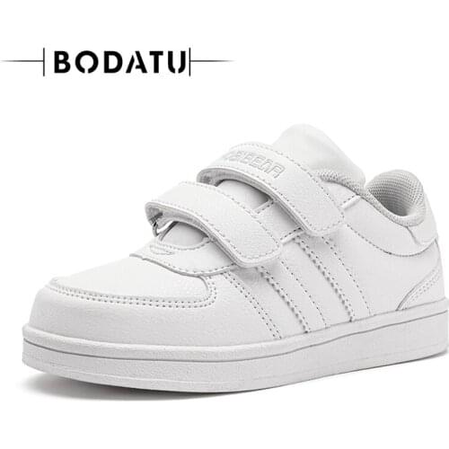 Girls Boys Sneakers Shoes White Children Shoes 2021 Fashion Causal Comfort Elegant Flat Sports Running Shoes Kid Skate for Girls
