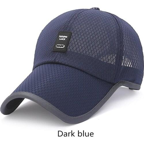 Summer Hat Ladies Outdoor Sun Protection Sun Hat Leisure Fishing Hat Mesh Baseball Cap Men Breathable Cap