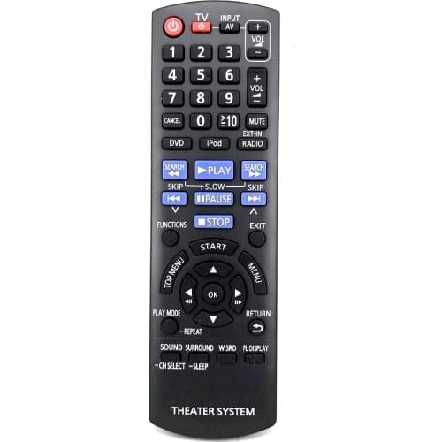 New Original For Panasonic N2QAYB000624 TV DVD AV Theater System Remote Control DVD TV Player Fernbedienung