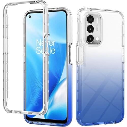 Shockproof Case Luxury Armor Gradient Back Panel Funda for OPPO A74 5G 2021 Crystal Case OPPO A74 Shell OPPO A74 A 74 Cover