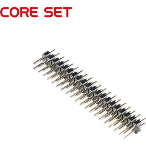 5pcs 2.54mm 2x20 Pin Break-away Dual Male Header Pin for Raspberry Pi Zero GPIO