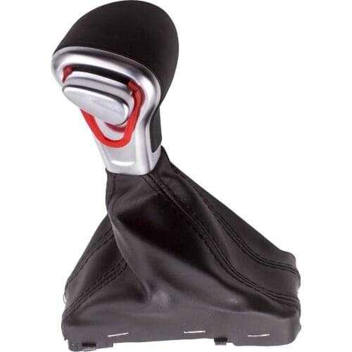 Gear Shifter Knob For Audi A4 B8 2009-2015 with Gaiter Boot Cover LHD 4G1713139