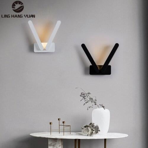 Modern LED Wall Light DIY Sonce Wall Lamps for Bedroom Living room Bedside Light Mirror Light Bathroom Lamp Wall Led Light 10W