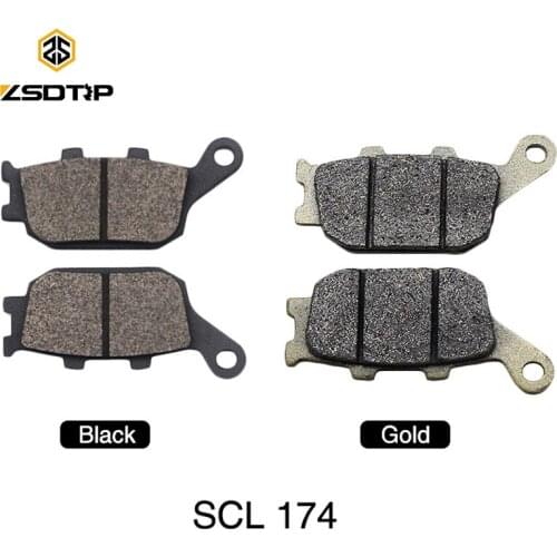 ZSDTRP Motorcycle Rear Brake Pads For HONDA CB400 VRX 400 CB 500 600 CBF600 NC 700 X NC 700XA CBF 1000 CB1000 SUZUKI SV400