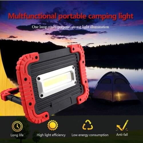 2 mode 30W COB Work Light Emergency Super Bright Floodlight Outdoor Camping NO battery