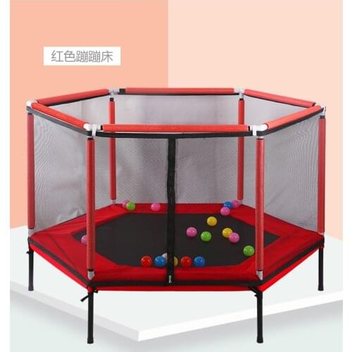 Trampoline home childrens indoor baby bouncing bed child adult fitness belt net home toy jumping bed