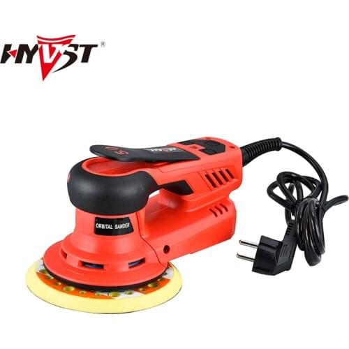 HYVST 350W Multi-function Random Orbital Sander Brushless Variable Speed Corded Orbital Sanders For Finishing,Corners, Car,wood