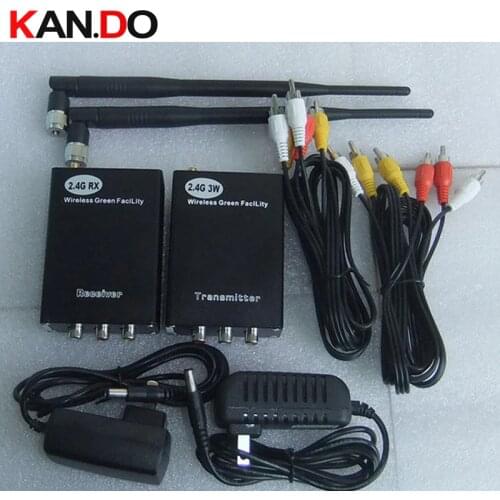 2W 8CH 2.4G drone transceiver for cctv 2400Mhz 2.4G Wireless video audio transmitter receiver 2400mhz camera FPV transmitter