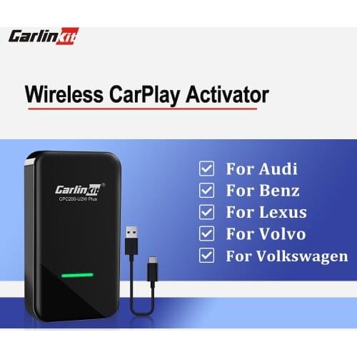 Carlinkit 3.0 Activator Wireless Apple CarPlay Dongle For Audi Benz VW Volvo Proshe CarPlayAir IOS 14 With Plug And Play Cable