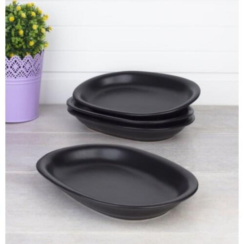 EWs 25 Cm Matt Black Kayak Plate