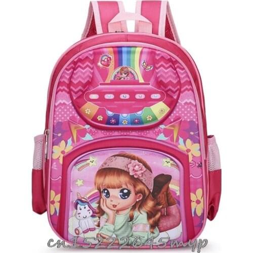 Cool Children My Little Baby girl pony Kindergarten Backpack Children School Bag Bookbag Kids Start School Birthday Gift