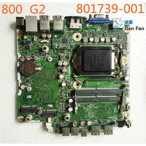 801739-001 For HP EliteDesk 800 G2 Desktop Motherboard 810660-001 810660-501 LG1151 Mainboard 100%tested fully work