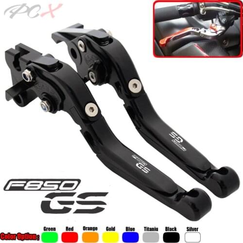 Motorcycle CNC Adjustable Brake Clutch Levers For BMW F850 F850GS F850 GS 2018 2019 The New