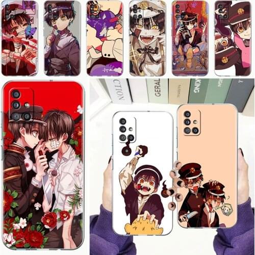 Hanako Kun Clear Phone Case For Samsung Galxya A51 A71 A21s A31 A41 A11 A32 A42 A52 A72 5G Silicone Cover Shell