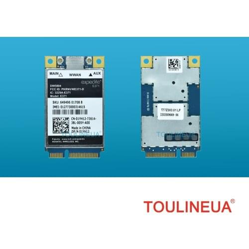 Unlocked Novatel Expedite E371 DW5804 1YH12 WCDMA HSAP+ Mobile Broadband Modem WWAN Wireless Network Card