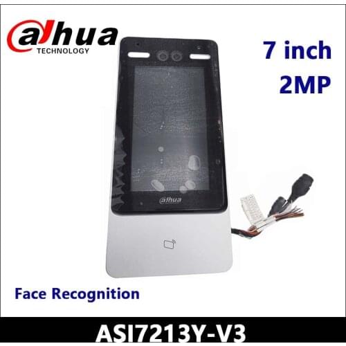 Dahua Standalone Face Recognition Access Controller ASI7213Y-V3 7 inch Support Face IC card Password Unlock 2MP Wide Angle Lens