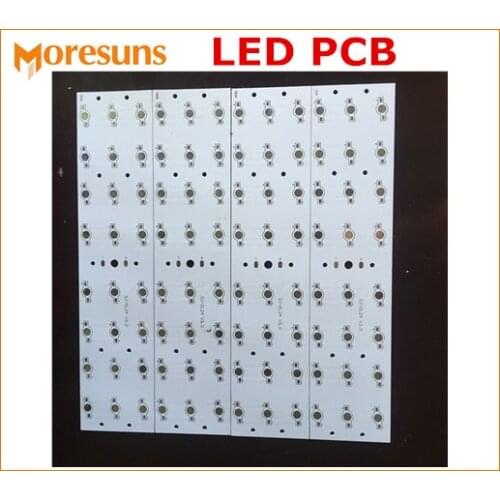 High Power 1.0mm 1.2mm 2mm LED Aluminium PCB Custom LED Circuit Board T8 LED Tube light SMD LED PCBA