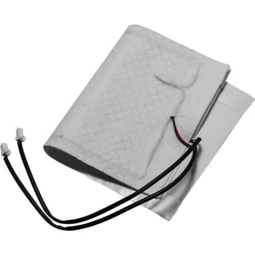 2Pcs/Set 12V Universal Car Seat Heating Pad Car Heated Seat Covers Pad Carbon Fiber Heated Auto Winter Warmer Heater Mat