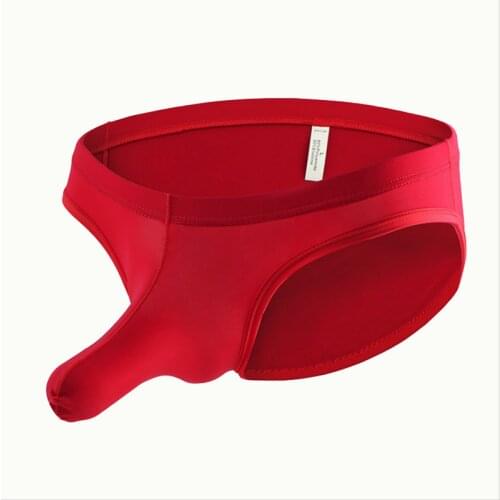 Elephant Nose Underwear Sex Gay Mens Thongs Panties Erotic Bikini Hombre Male Underwear Briefs